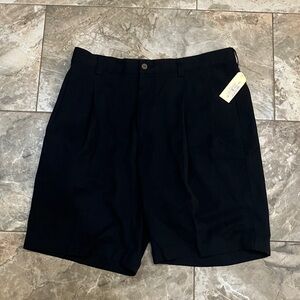 Tommy Bahama Sandpoint black silk shorts